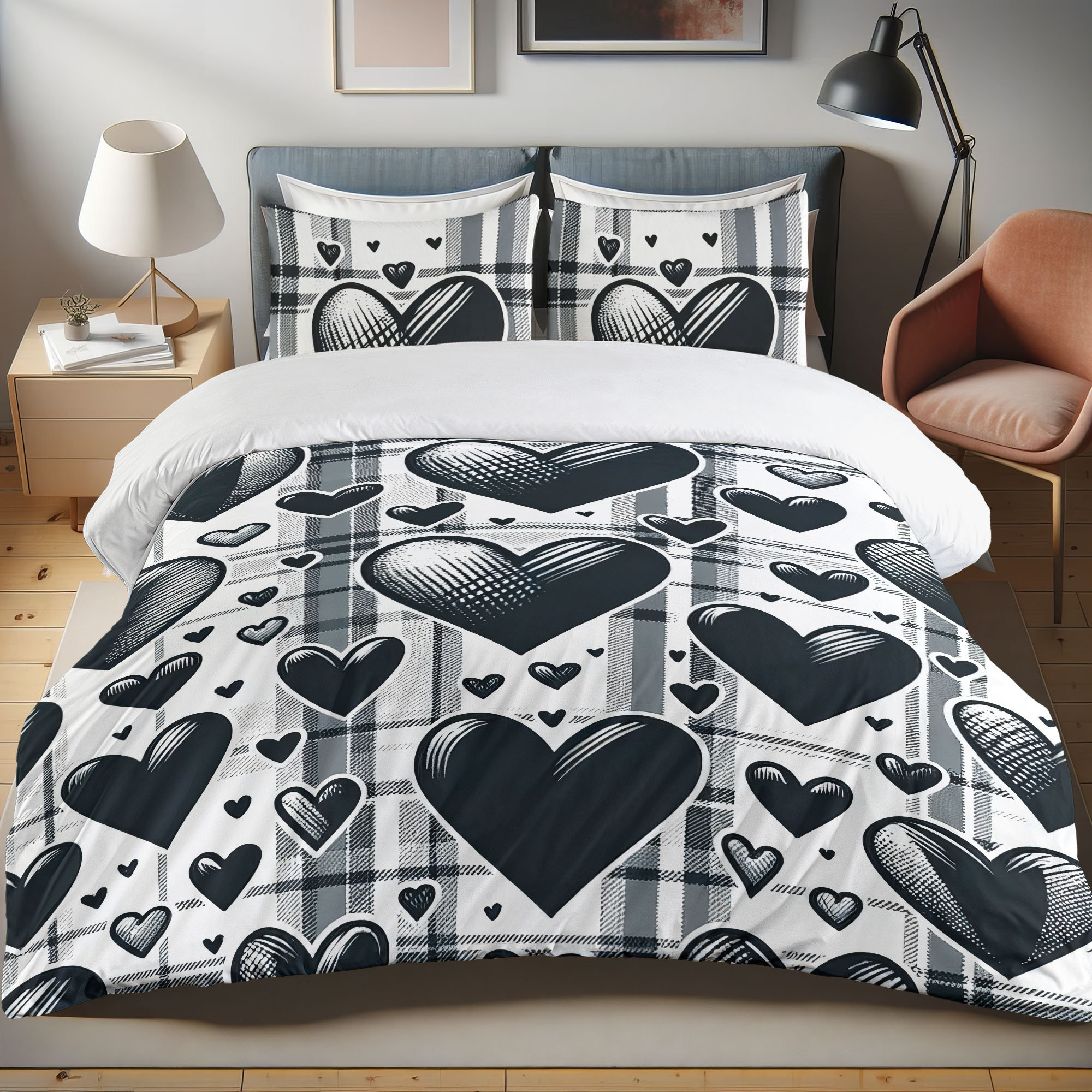 Double Bed Avalin Print Duvet Cover main image 0
