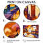 «London's Sunset City Views II - City London», reproduction d'art murale-973233376-973233378-973233391