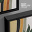 Ensemble d'art moderne Midho Century Boho IDÉE4WALL-72967140-72967141