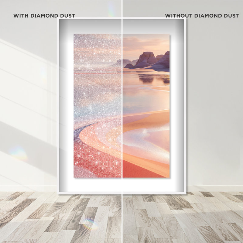 Coastal Dream Print by Oliver Gal, 11.5"H x 16.5"W, White Shadowbox