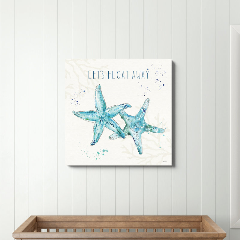 «Deep Sea VI» par Anne Tavoletti, reproduction d'art sur toile tendue, H 30 po x l 30 po