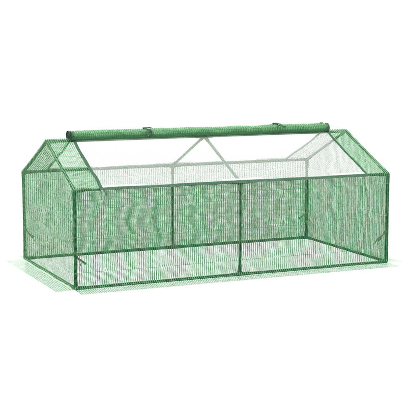 Mini serre chaude d'extérieur portative pour plantes Outsunny