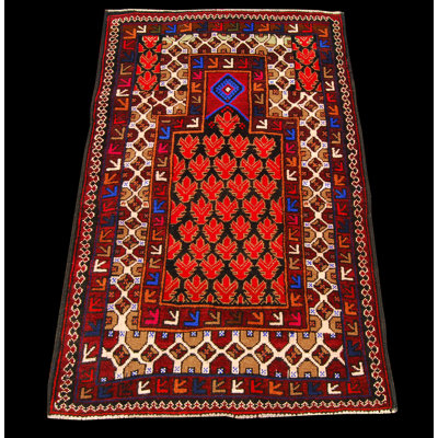 Antony Rectangle 82 cm x 130 cm Oriental Flatweave Kilim Area Rug