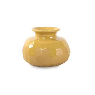 Vase en céramique Golden Bee