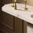 Garey Argos Console Table-Sand Marble