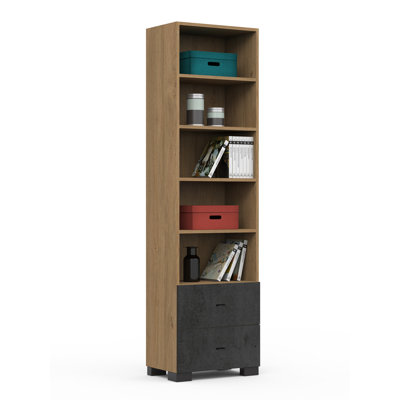 200cm H X 55cm W Kids Bookcase