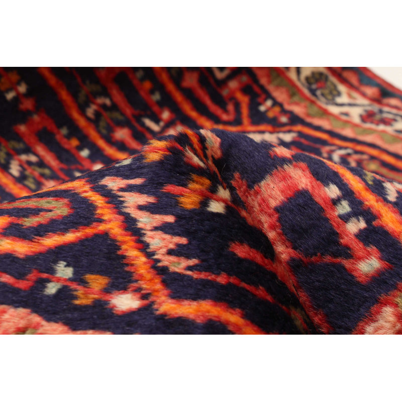 Tapis bleu marine Andelz 2 pi 8 po x 9 pi 10 po
