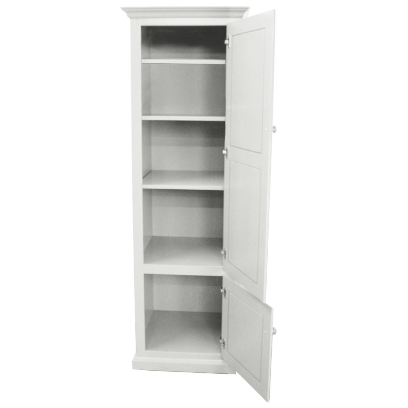 Saphyre 74.75'' Kitchen Pantry, Bright White