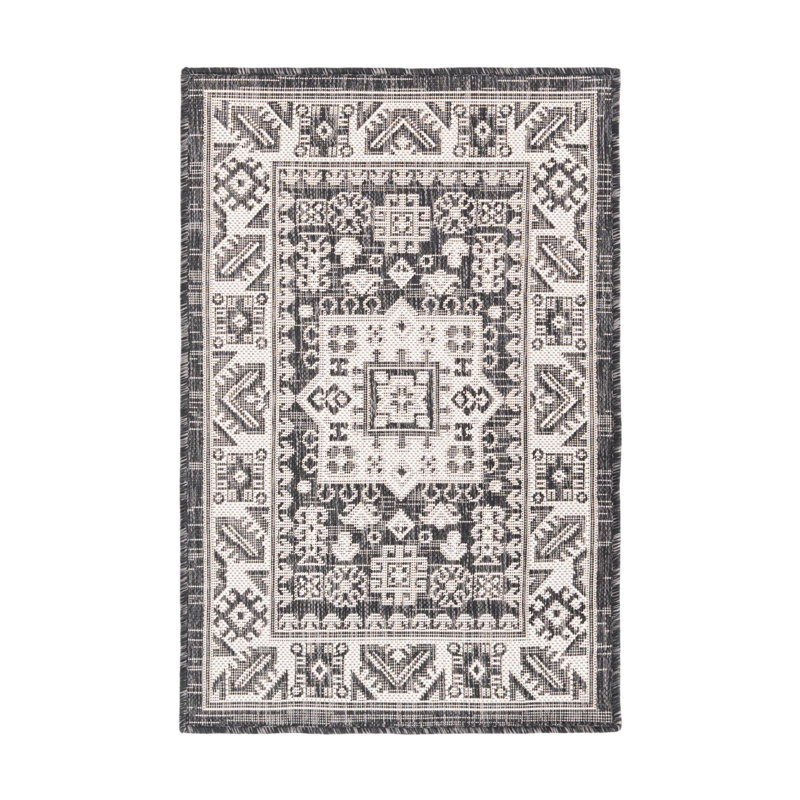 Contemporary Chand Area Rug Stone Colour, Round 13'