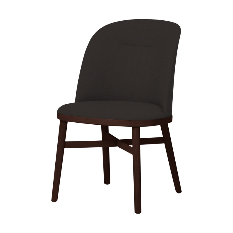 Chaise de salle à manger Bund de Neri & Nu, Chêne brun foncé, Brun foncé Bellagio 2 4501