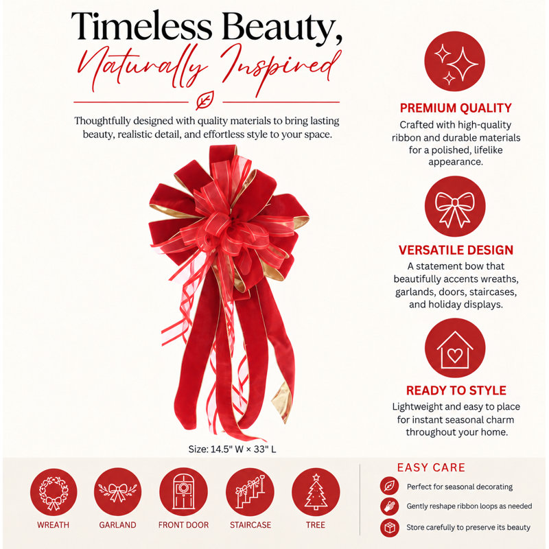 Decorative Christmas Bow