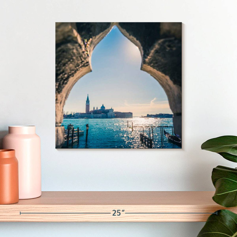 Vue de Nicci San Giorgio Maggiera, H 16 po x l 16 po