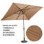 Parasol de marché rectangulaire 6,5' x 10'-1899725409