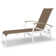 Askar Outdoor Rust-Resistant Metal Chaise Lounge