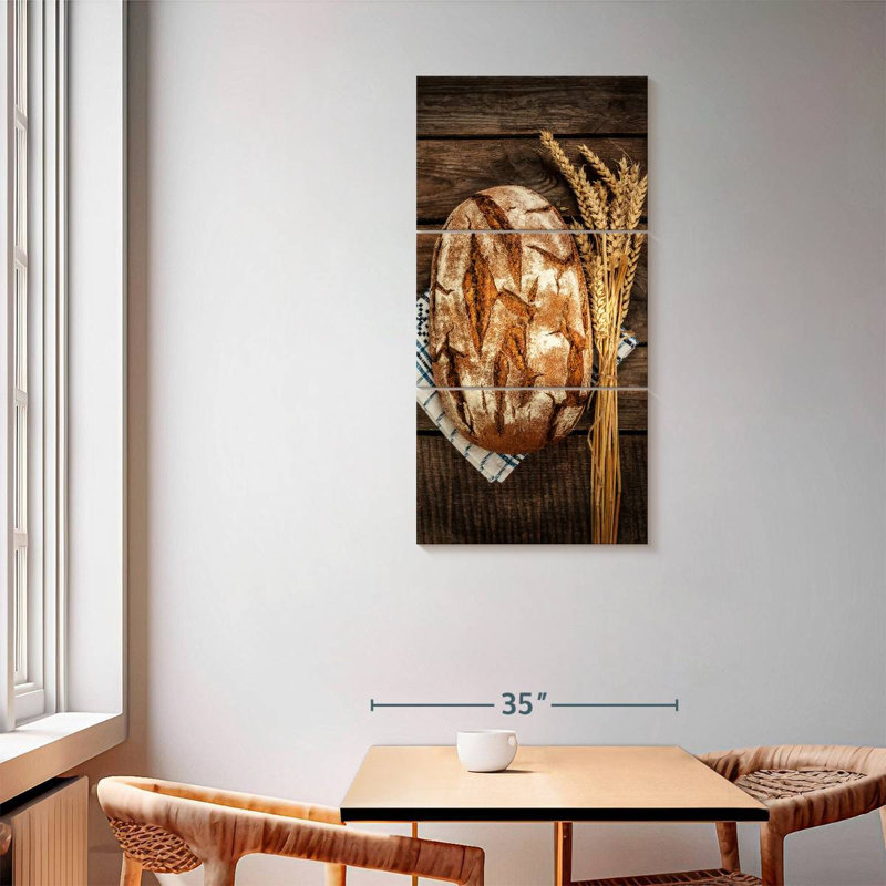Bread, 62" H x 30" W
