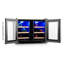 Klarstein Dual Zone 54cm Freestanding 12 Bottle