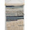 Applique murale en laine et coton macramé avec tringle incluse