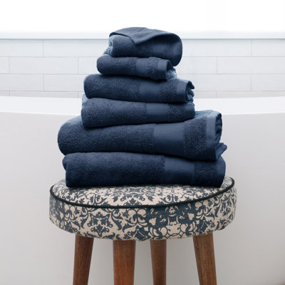 Berner 6 Piece 100% Cotton Midweight Multi-Size Towel Set