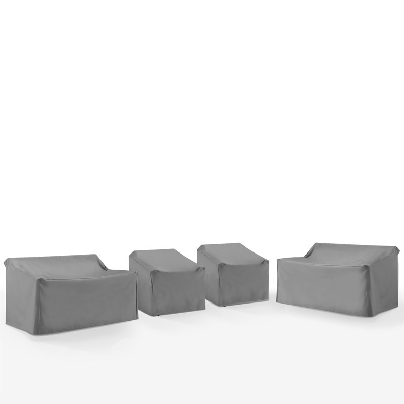 Housse de conversation pour meubles, gris