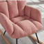 Chaise berçante en tissu Teddy-116434670