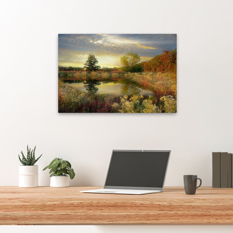 L'arrivée de l'aube - paysages, photographie d'art, H 16 po x l 24 po