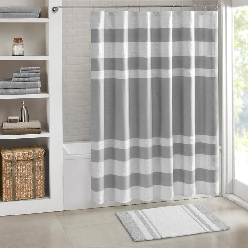 Reversible Bath Rug, Gray, 30" L x 20" W