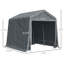 Garage portatif Carport, tente de rangement robuste-114890771