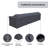 Demarest Fully Assembled 122'' Wide Outdoor Patio Sofa Cover