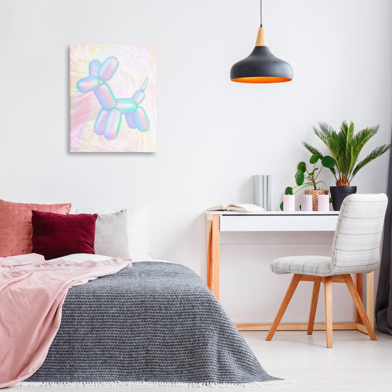 «Pastel Balloon Animal» par Daphne Polselli, H 30 po x l 24 po