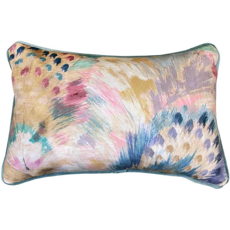 Silenus Abstract MULTI Rectangle Throw Cushion