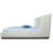 Lenyx Vegan Leather Upholstered Low Profile Platform Bed in Cream-283298069-283298068