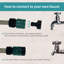 DURHAND Garden Hose Reel Wall Mounted Auto Rewind-37945908