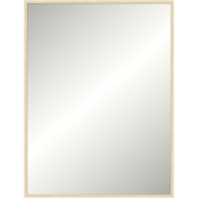 Pickled White Ridgeline Mirror