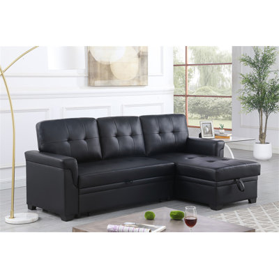 Canapé modulaire réversible en cuir Vegan