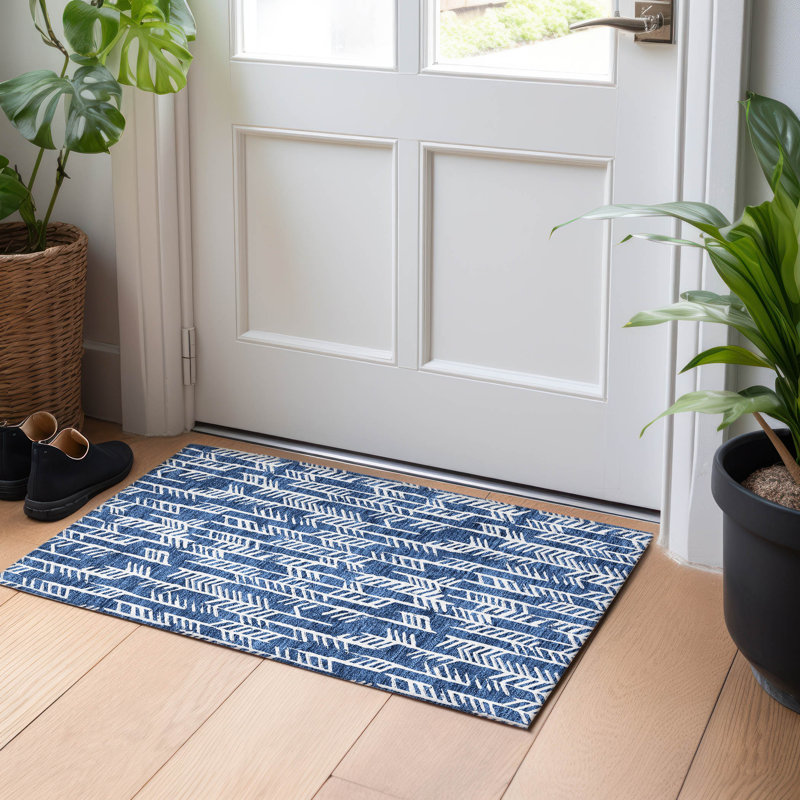 Tapis intérieur / extérieur Maliana, Rectangle 1 pi 8 po x 2 pi 6 po