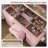 15 Drawers Vanity Desk with Power Outlet, Makeup Vanity with Mirror and 13 LED Lights, 3 Color Lighting Modes, Brightness Adjustable, Glass Top Vanity Set-995864717