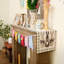 Joyeuses Pâques, chemin de table, lapin, lapin, printemps, vacances, ferme, toile de jute, Buffalo, carreaux décoratifs de table d'intérieur pour la maison