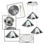 Harkers 3 - Light Chrome Cluster Pendant