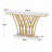Faux Marble Entryway Table  Console Table