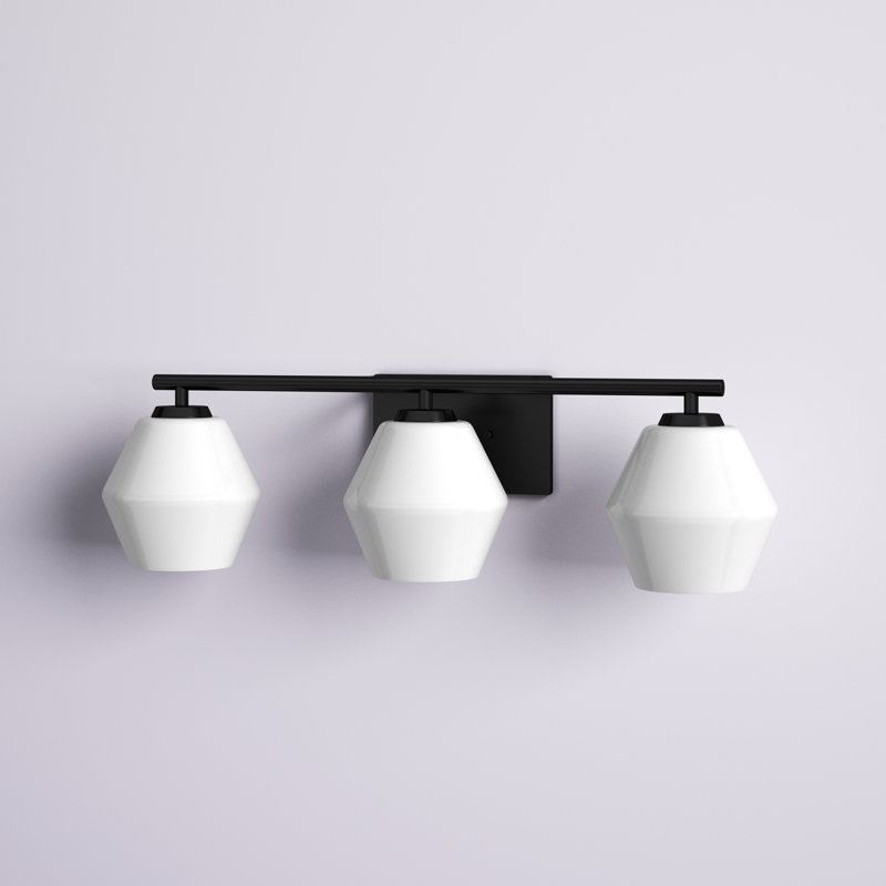 Athyna 3 - Light Dimmable Vanity Light, Matte Black