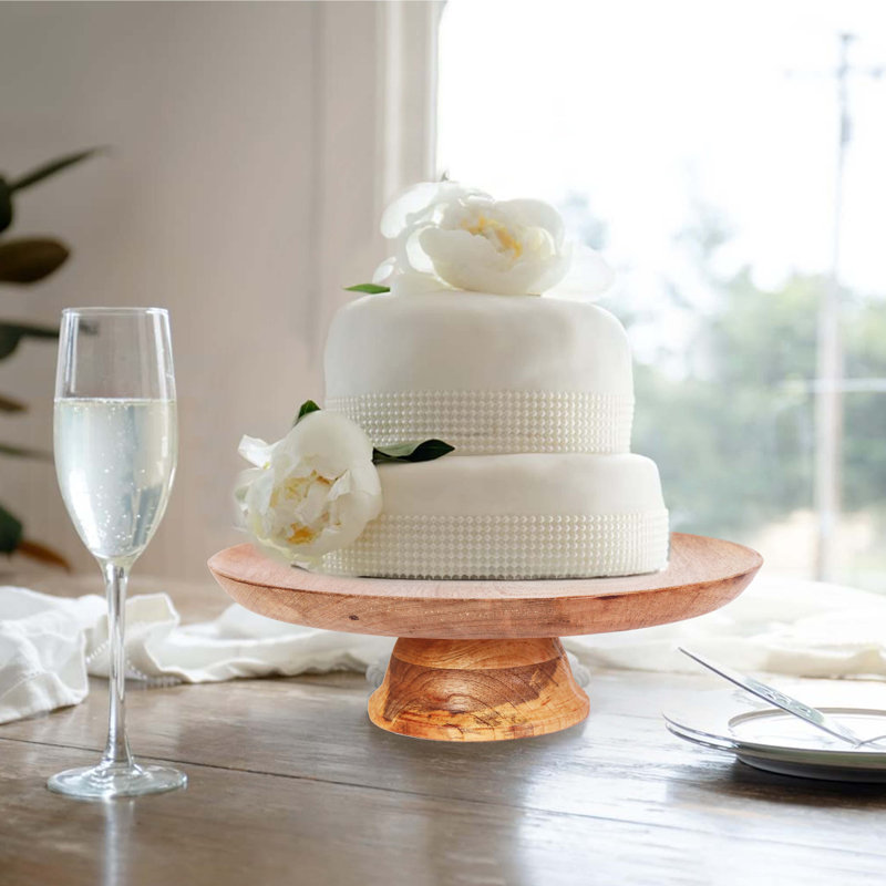 Forestburgh Wood Cake Stand