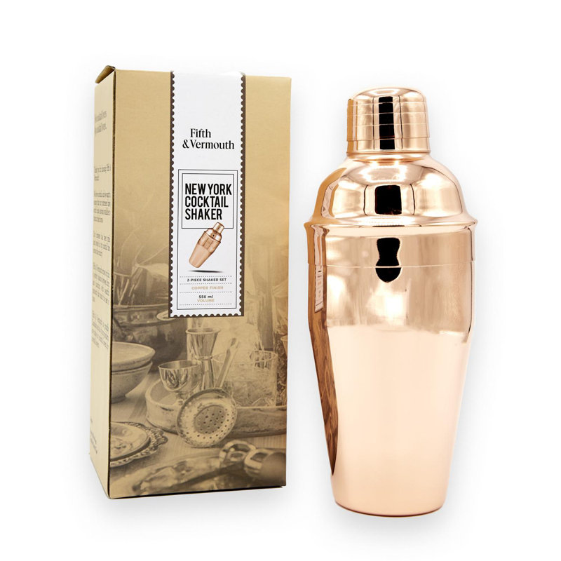 New York Shaker (550 ml), Plaqué cuivre