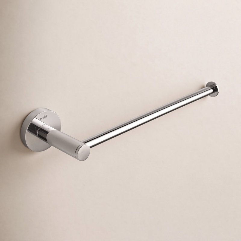 Barre à serviettes murale 10 ", Chrome chrome
