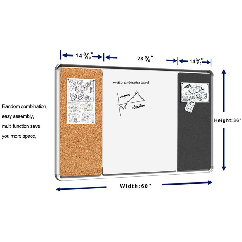 Lorell Plastic / Acrylic Accessory Kit, 36" x 60" x 1.40"