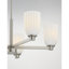 Lustre 5 lumières Aldegonde en nickel satiné-129437297