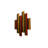 Transpose Handmade Abstract And Geometric Wall Decor on Metal
