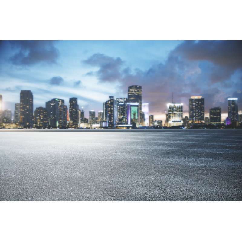 City Skyline - Wrapped Canvas Print, 81cm H x 122cm W x 3.8cm D