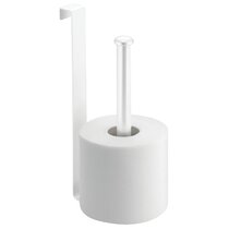 Toilet Paper Holder r, Over The Tank Two Slot Tissue Organizer