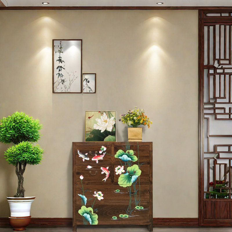 Armoire de véranda moderne et simple rétro