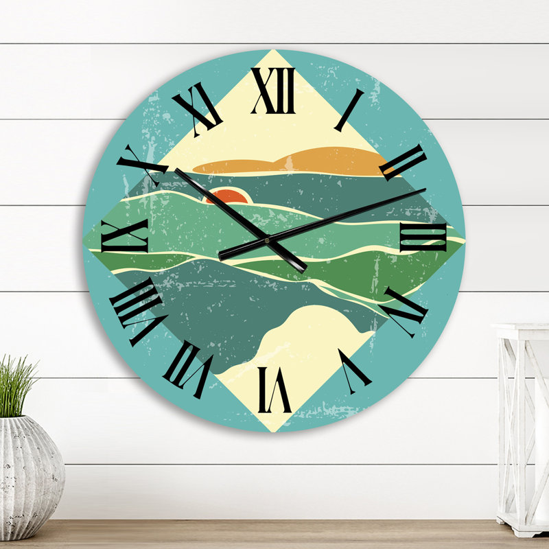 Horloge murale rétro II, Petit